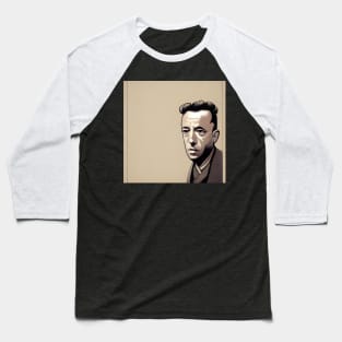 Albert Camus | Comics style Baseball T-Shirt